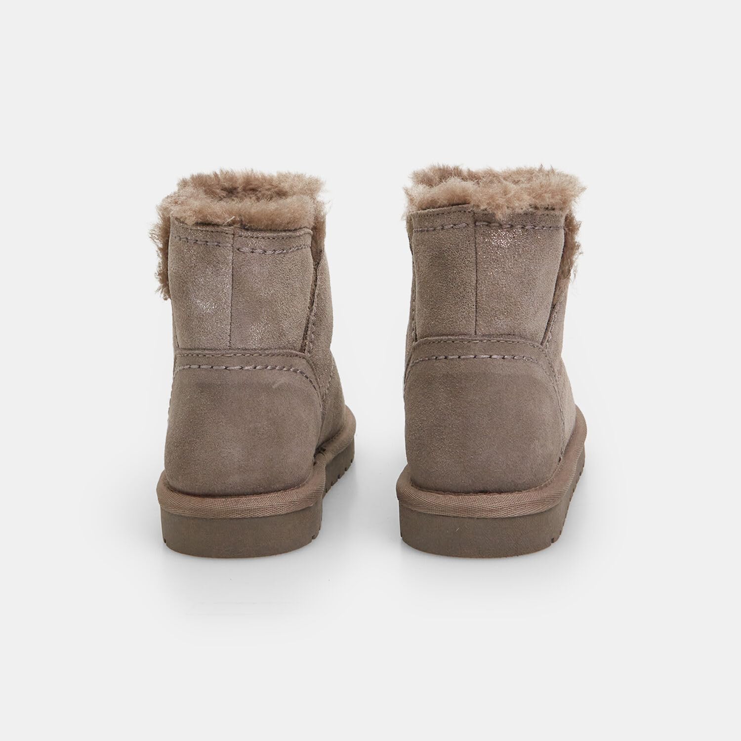 Bata Bottillons fille suède avec nœud