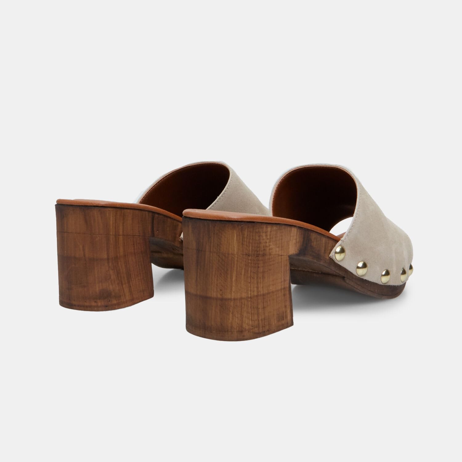Bata Sandales Mules femme daim talon 7 cm taille 36