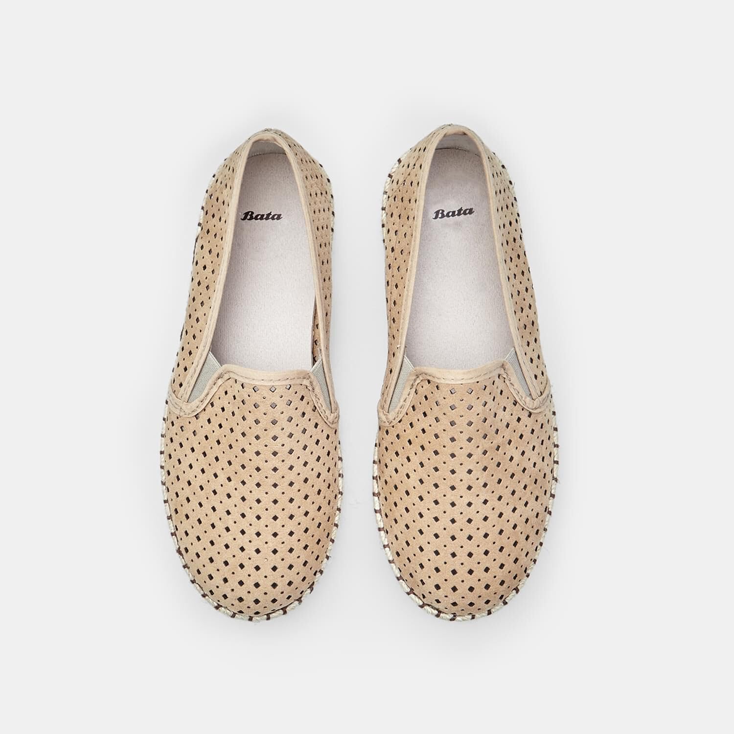 Bata Espadrilles Été espadrilles femme légère confort