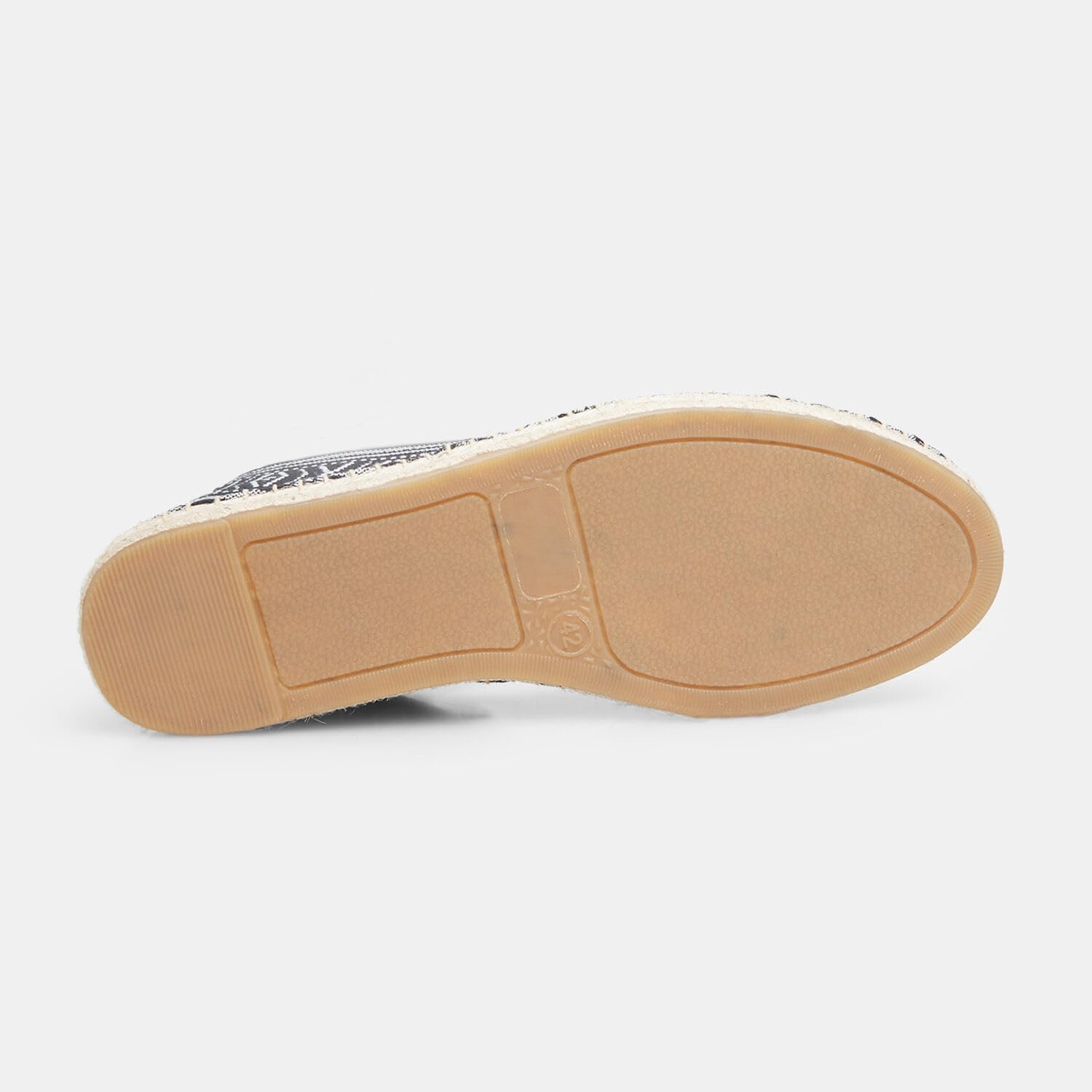 Bata Espadrilles Homme Toile Marron Motifs