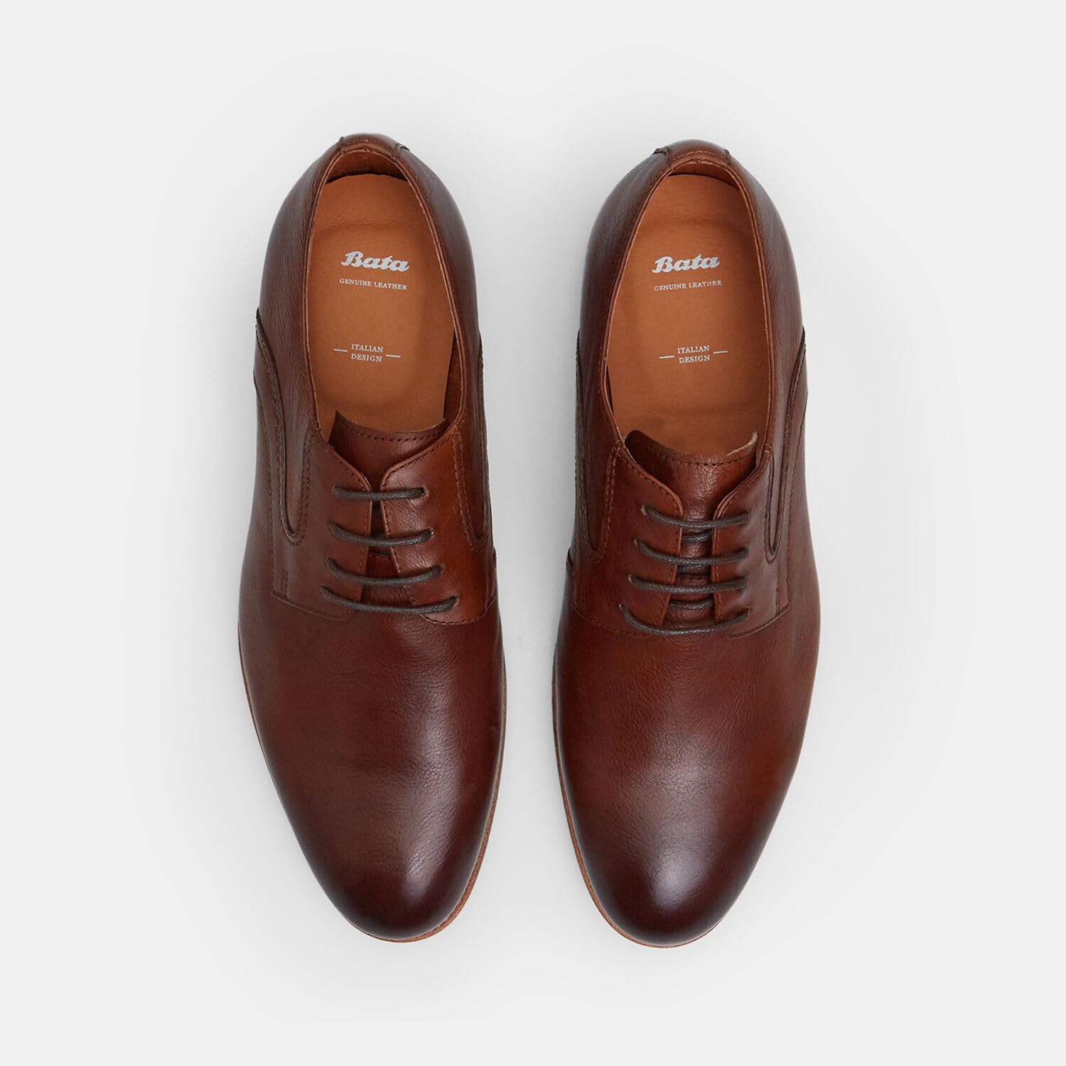Bata Derbies cuir homme chaussures à lacets habillées