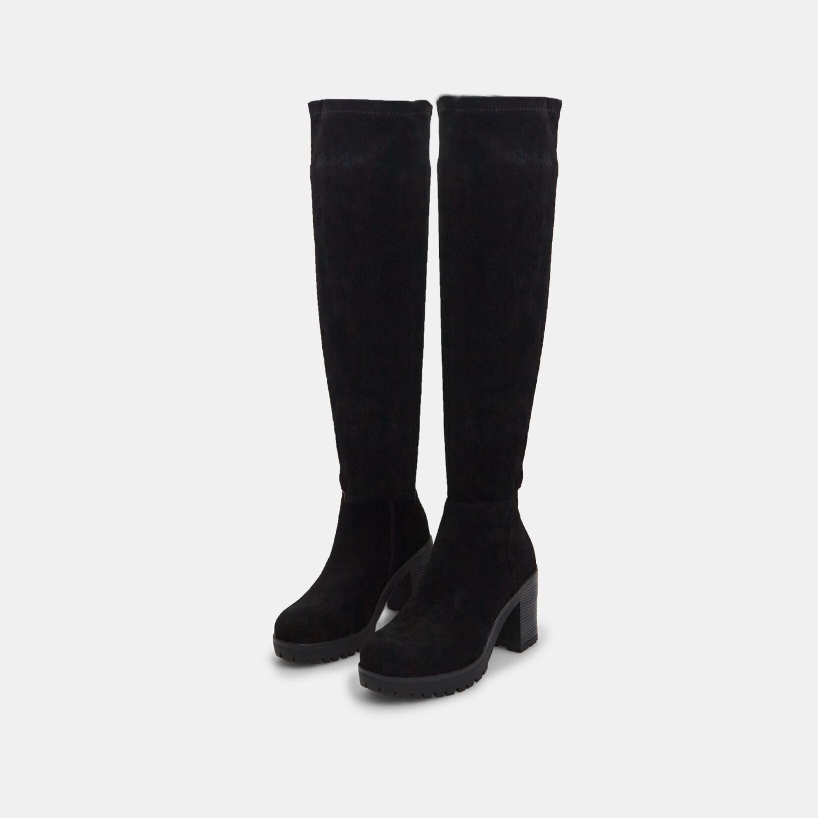 Bata Bottes femme à talon large confort