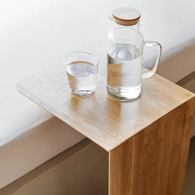 Andrea House table d’appoint chêne pour canapé