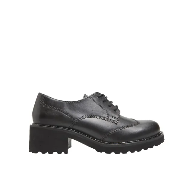 Bata chaussures à lacets femme cuir talon 4,5 cm