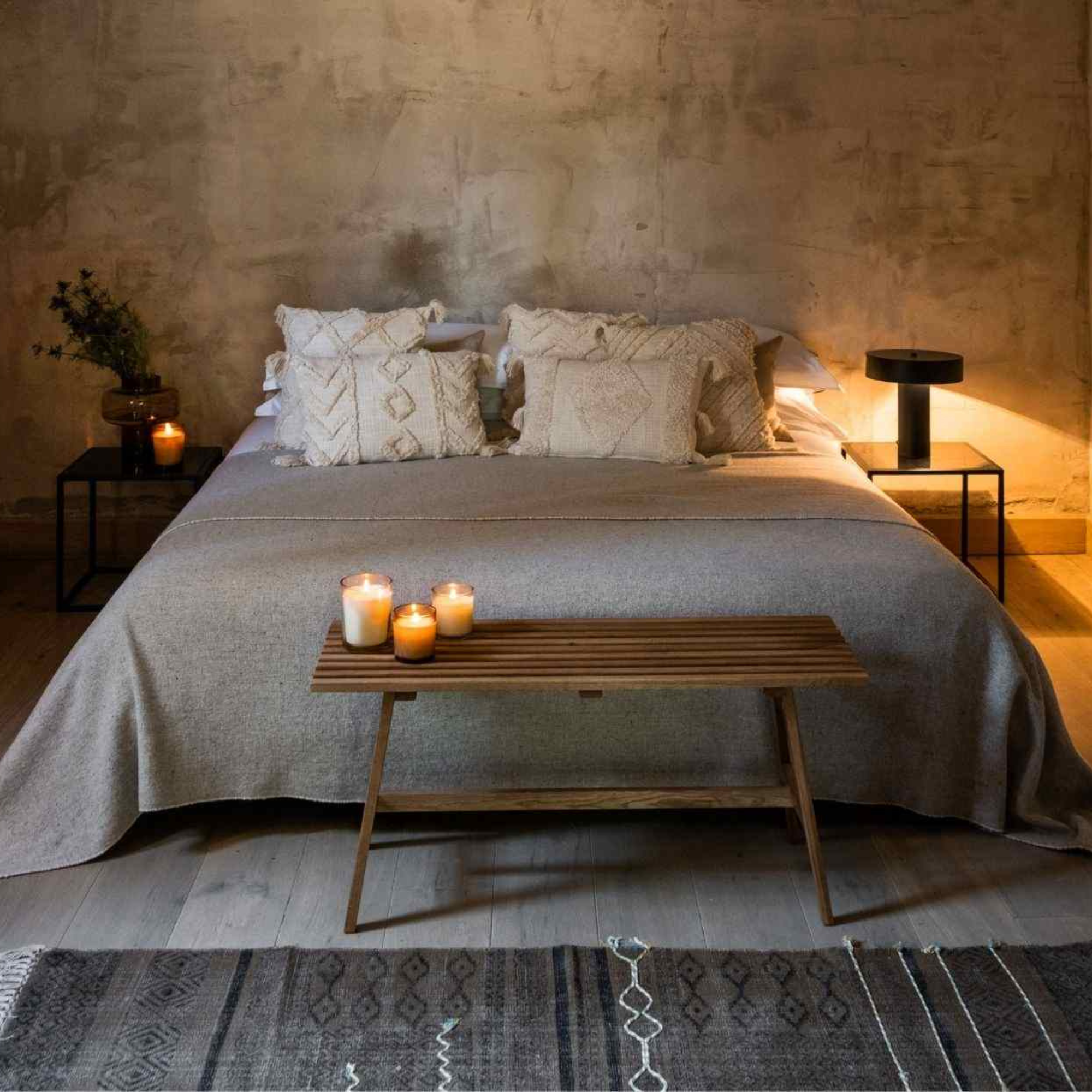 Andrea House Textil tapis coton Kalahari