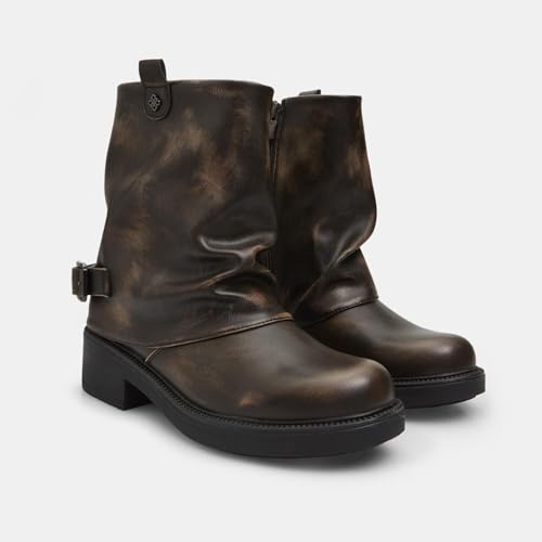 Bata Red Label bottes courtes femme plates confort