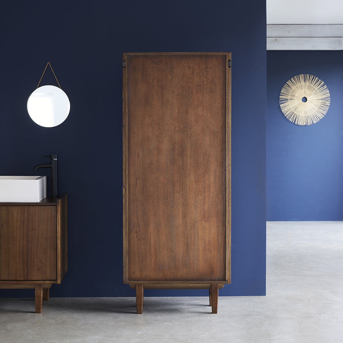 Berah Getah Vintage double colonne mindi 170 cm