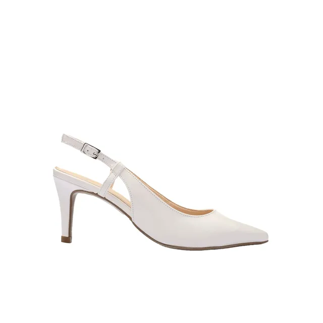 Bata Slingback Cuir Escarpins Femme Talon 9 cm