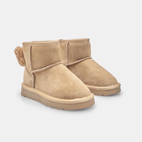 Bata Bottine fille fourrure chaude fourrée confortable hiver