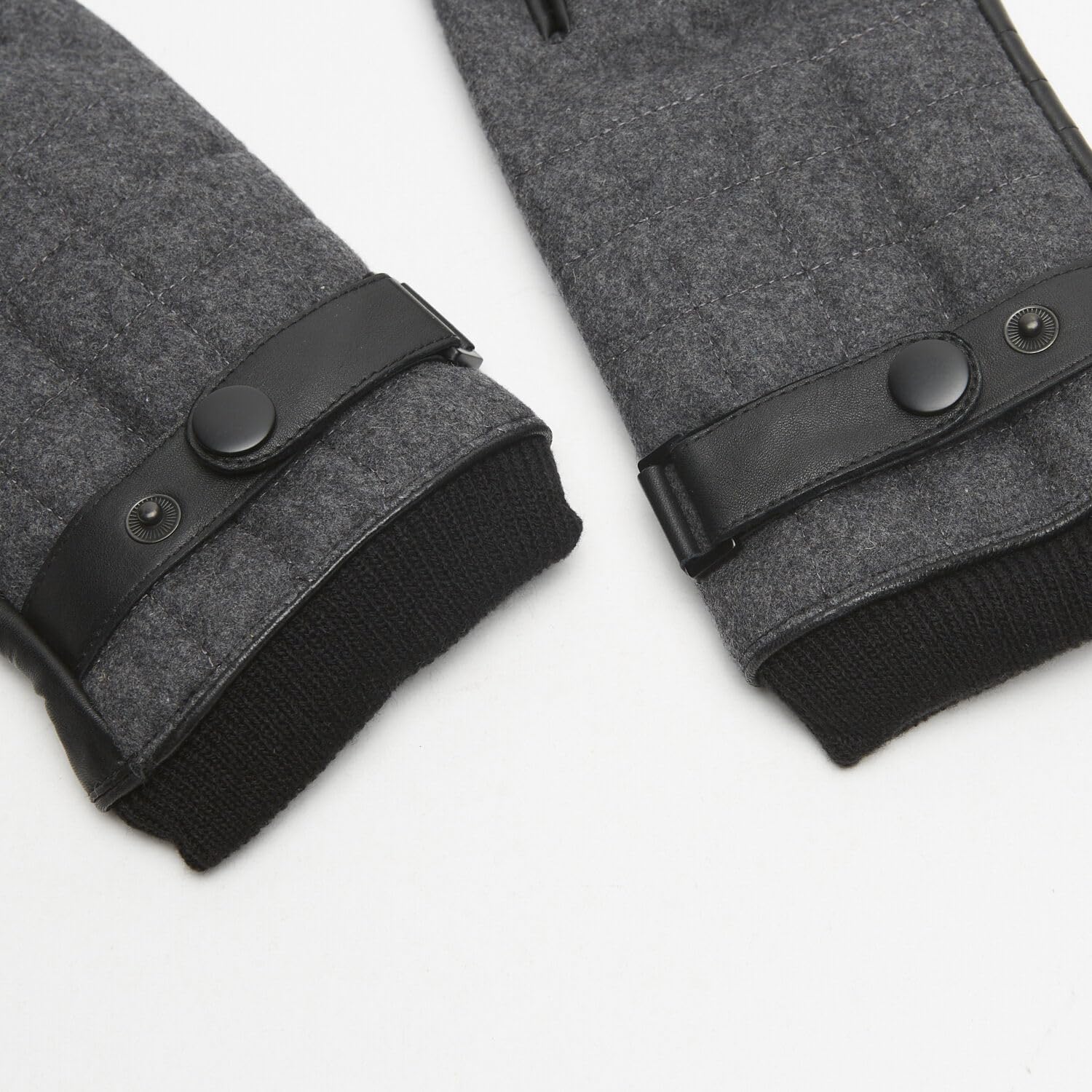 Bata Gants gants homme cuir tissu hiver
