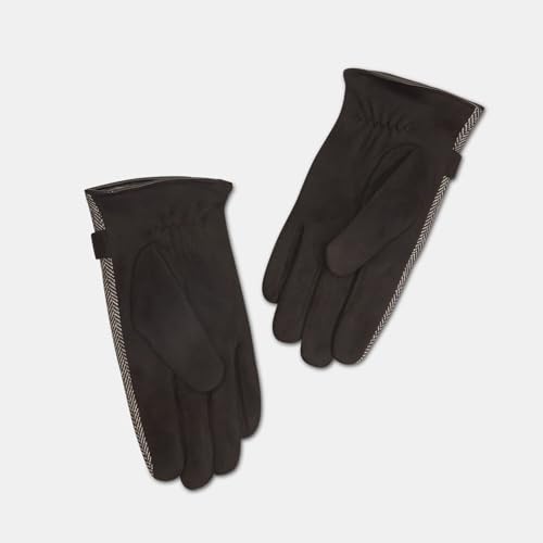 Bata Gants Homme Hiver avec Bracelet, Gants Chauds