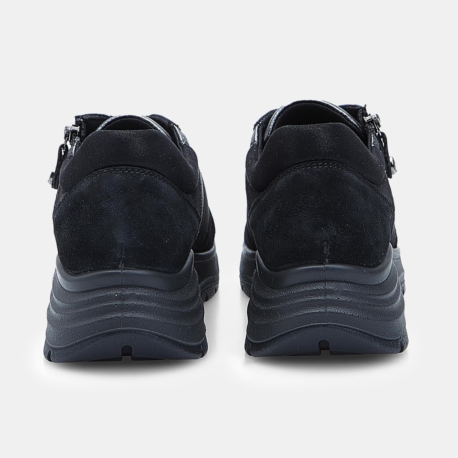 Bata Chaussures à lacets derbies femme daim zip confortable