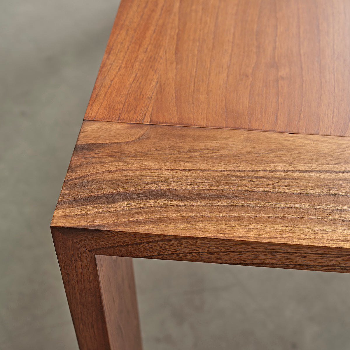 Berah Getah Milo table à manger mindi noyer 160 cm 6 pers