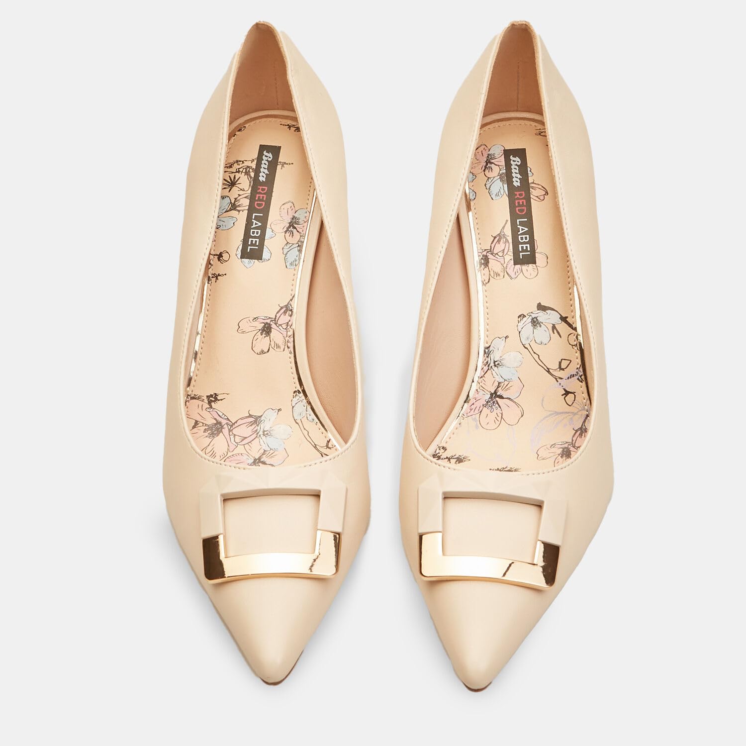 Bata Red Label escarpins talon midi boucle femme