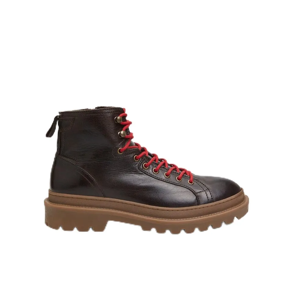 Bata bottines homme cuir semelle crantée