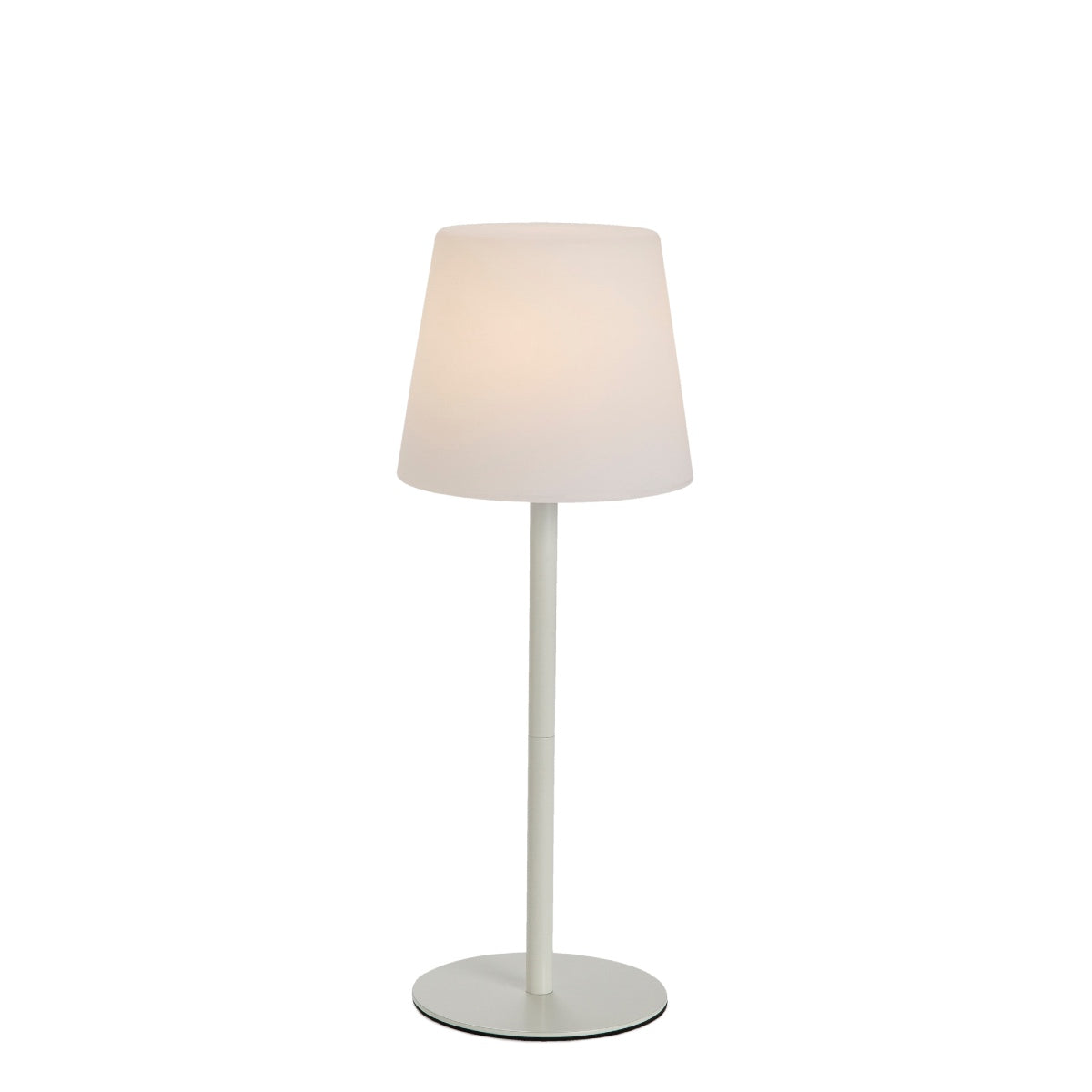 Andrea House lampe led sans fil métal blanche