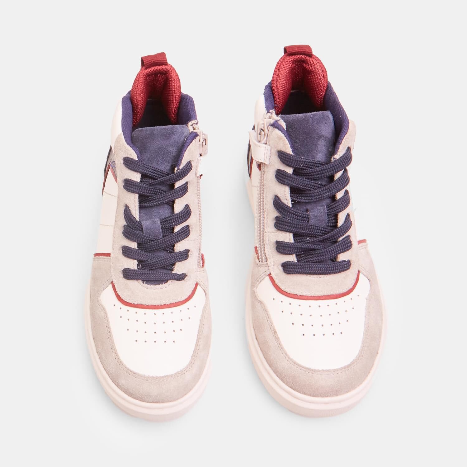 Bata Sneakers Garçon Cuir Mid Baskets Montantes