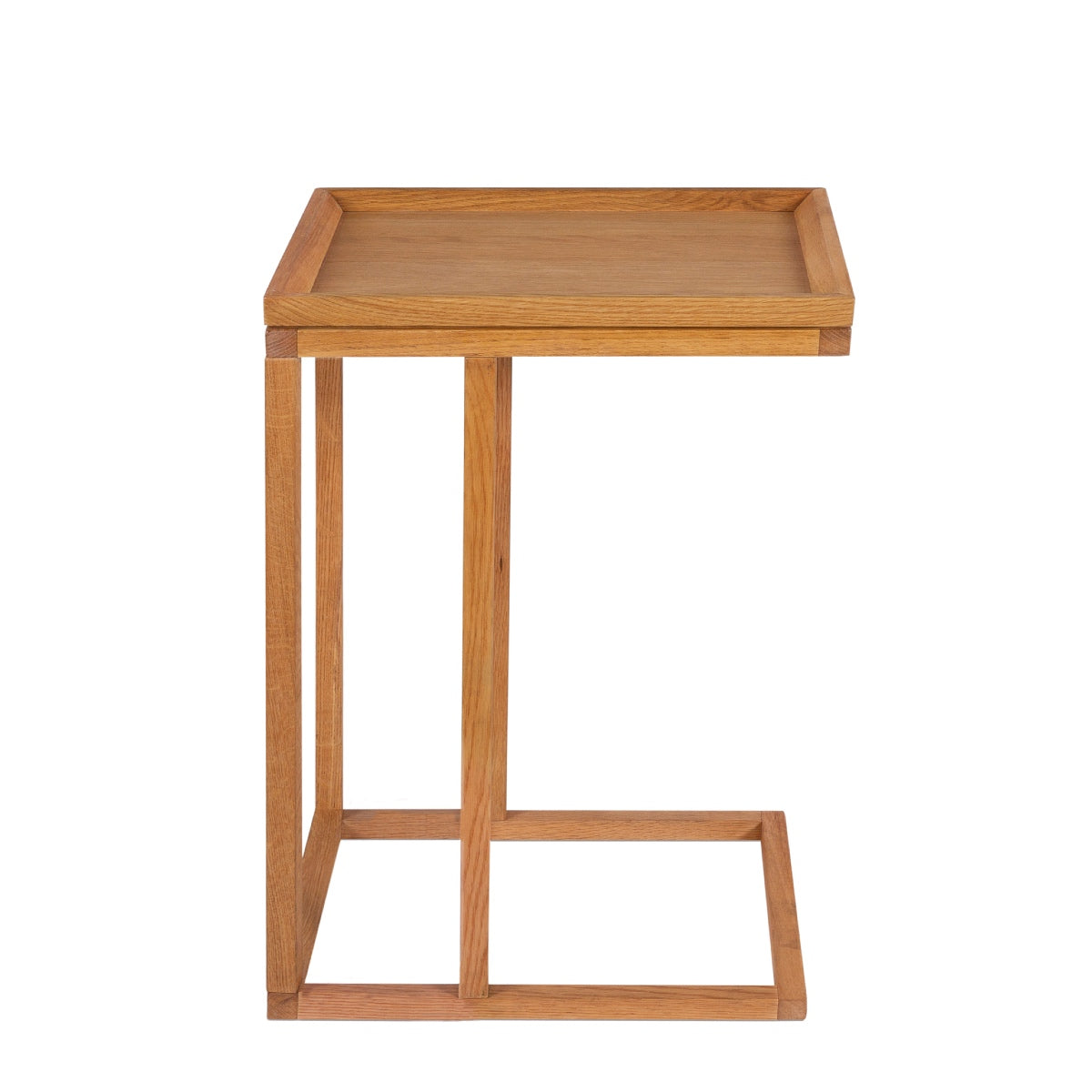 Andrea House table appoint chêne pour canapé bois