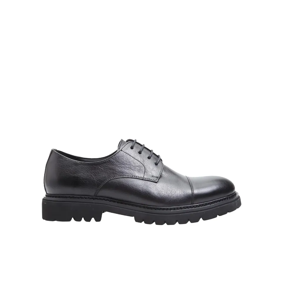 Bata Derby cuir homme chaussure lacets ville