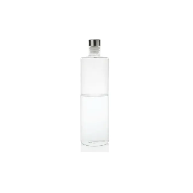 Andrea House bouteille eau verre transparent 1 litre