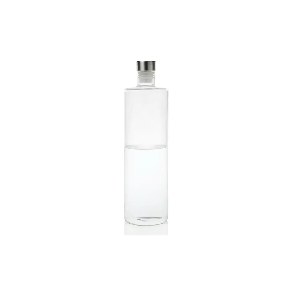 Andrea House bouteille eau verre transparent 1 litre