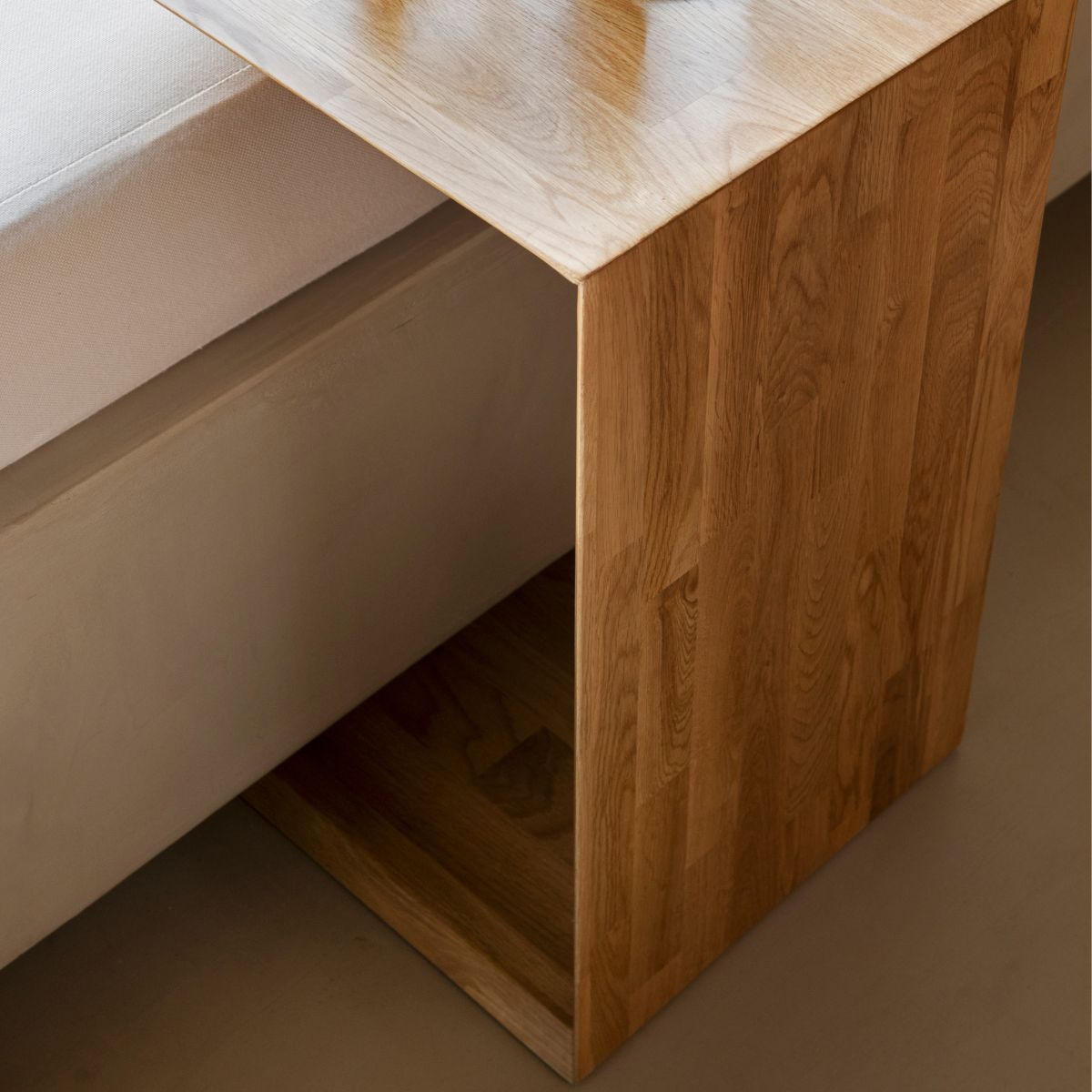 Andrea House table d’appoint chêne pour canapé