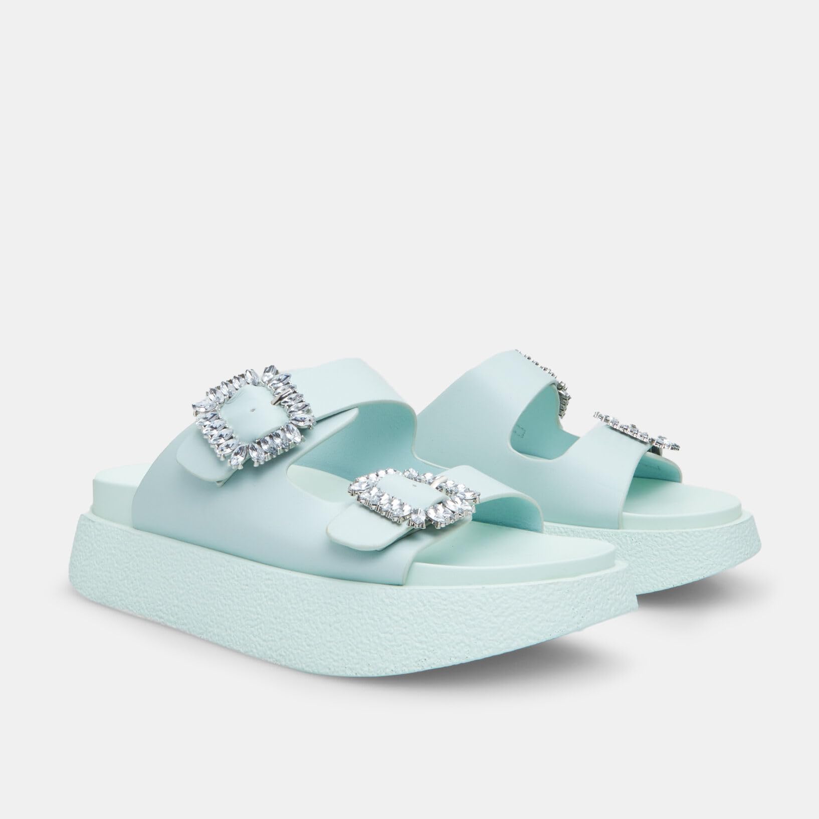 Bata Red Label mules femme plateforme 3 cm bleu