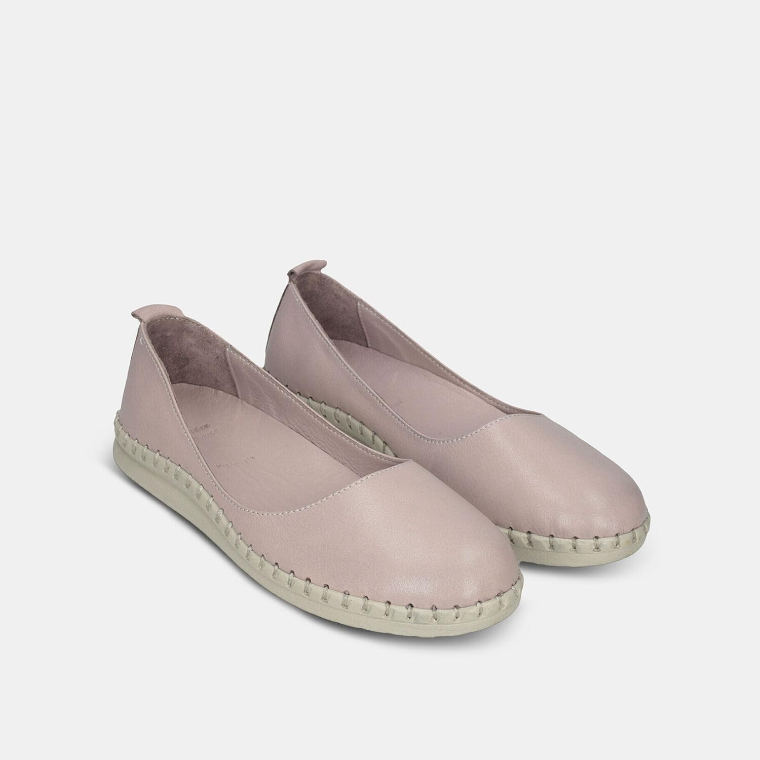 Bata Ballerine femme cuir chaussure plate ville