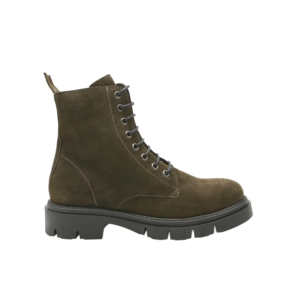 Bata bottes daim femme combat 36 EU zip lacets