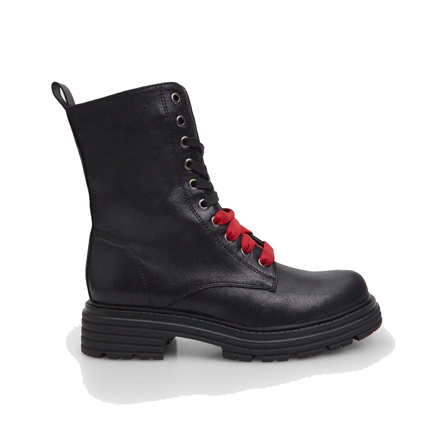 Bata bottines motardes femme à lacets confort