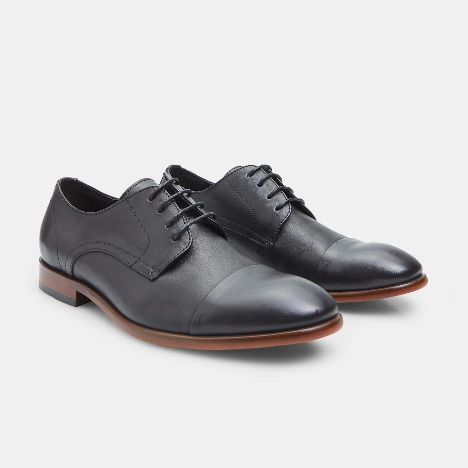 Bata Derby chaussures lacets homme cuir bureau