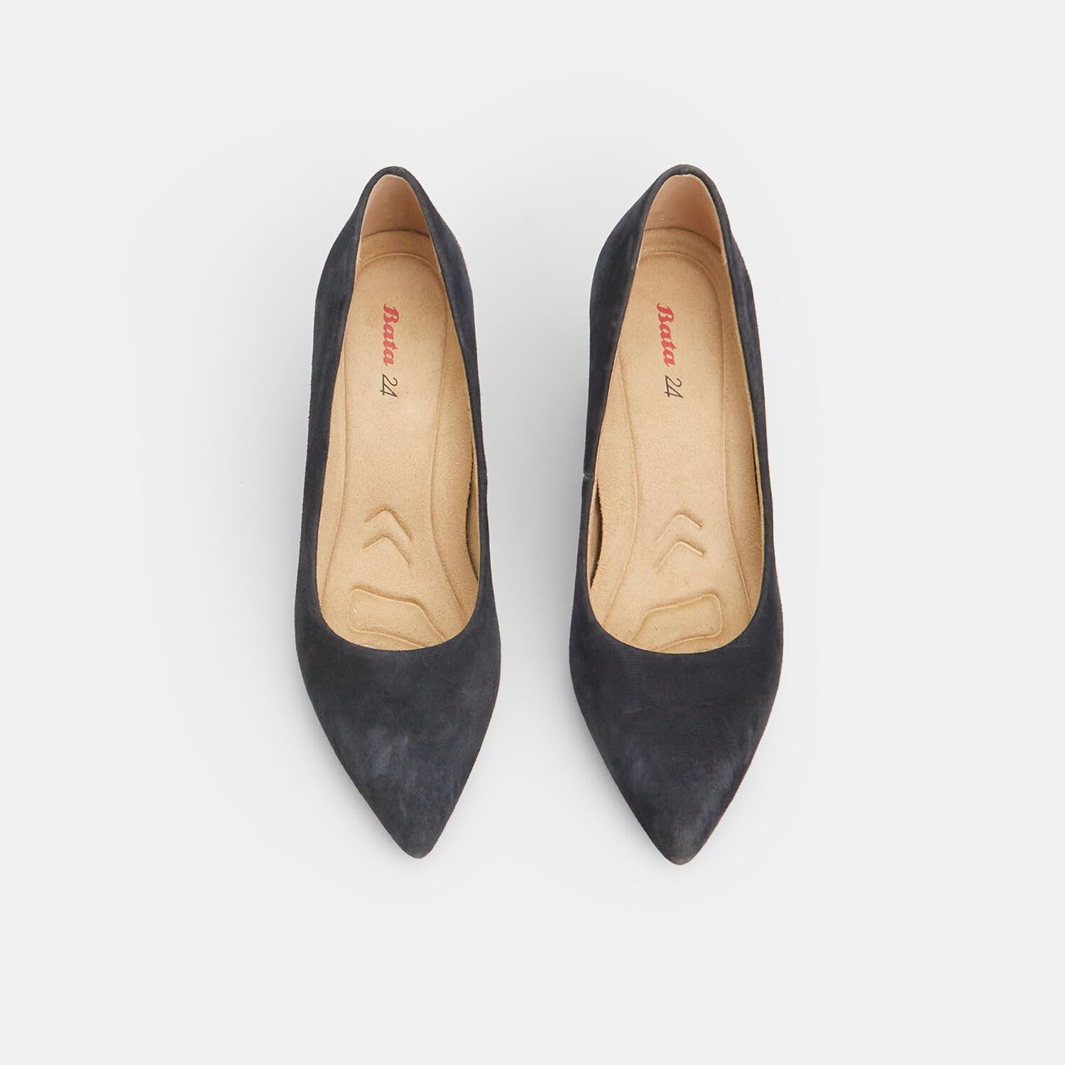 Bata 24H Chaussures à Talons Femme Velours