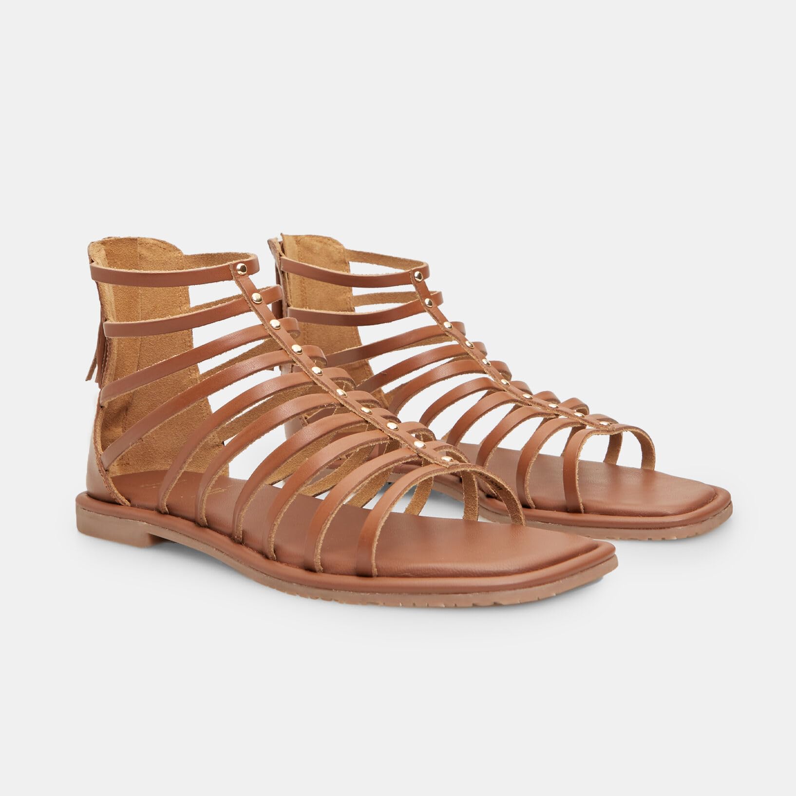 Bata Sandales femme cuir plates confortables