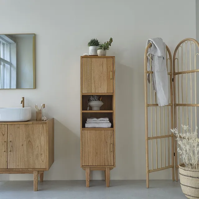 Berah Getah Fifties colonne salle de bain mindi 150 cm vintage