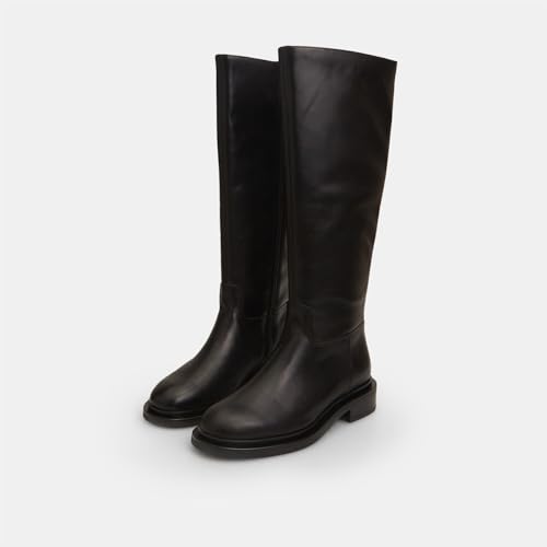 Bata Bottes Hautes Femme en Cuir