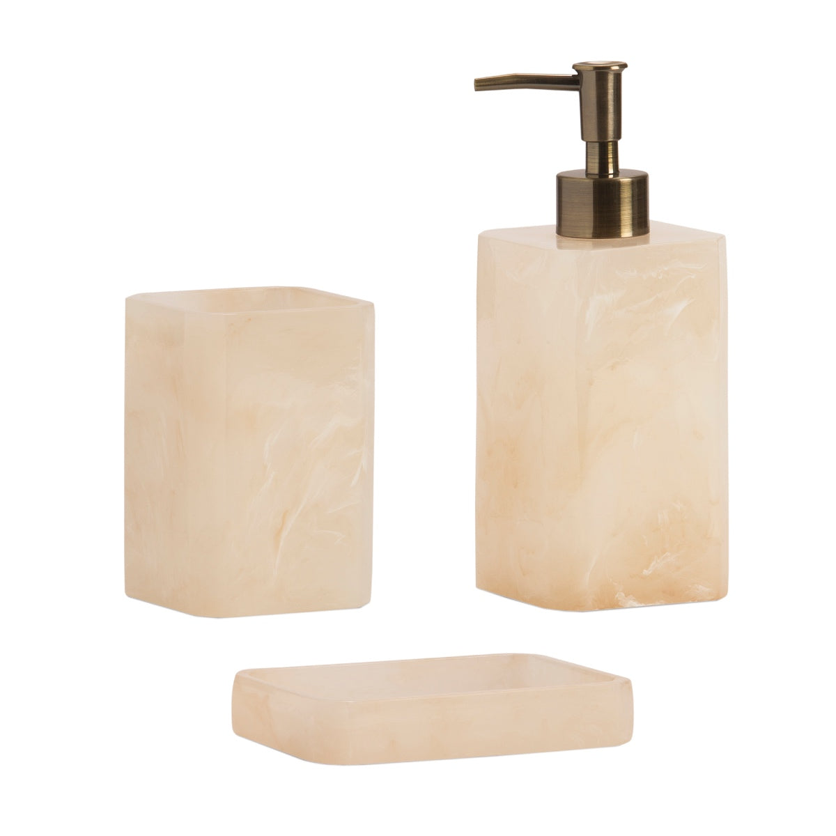 Andrea House porte-savon vintage résine blanche