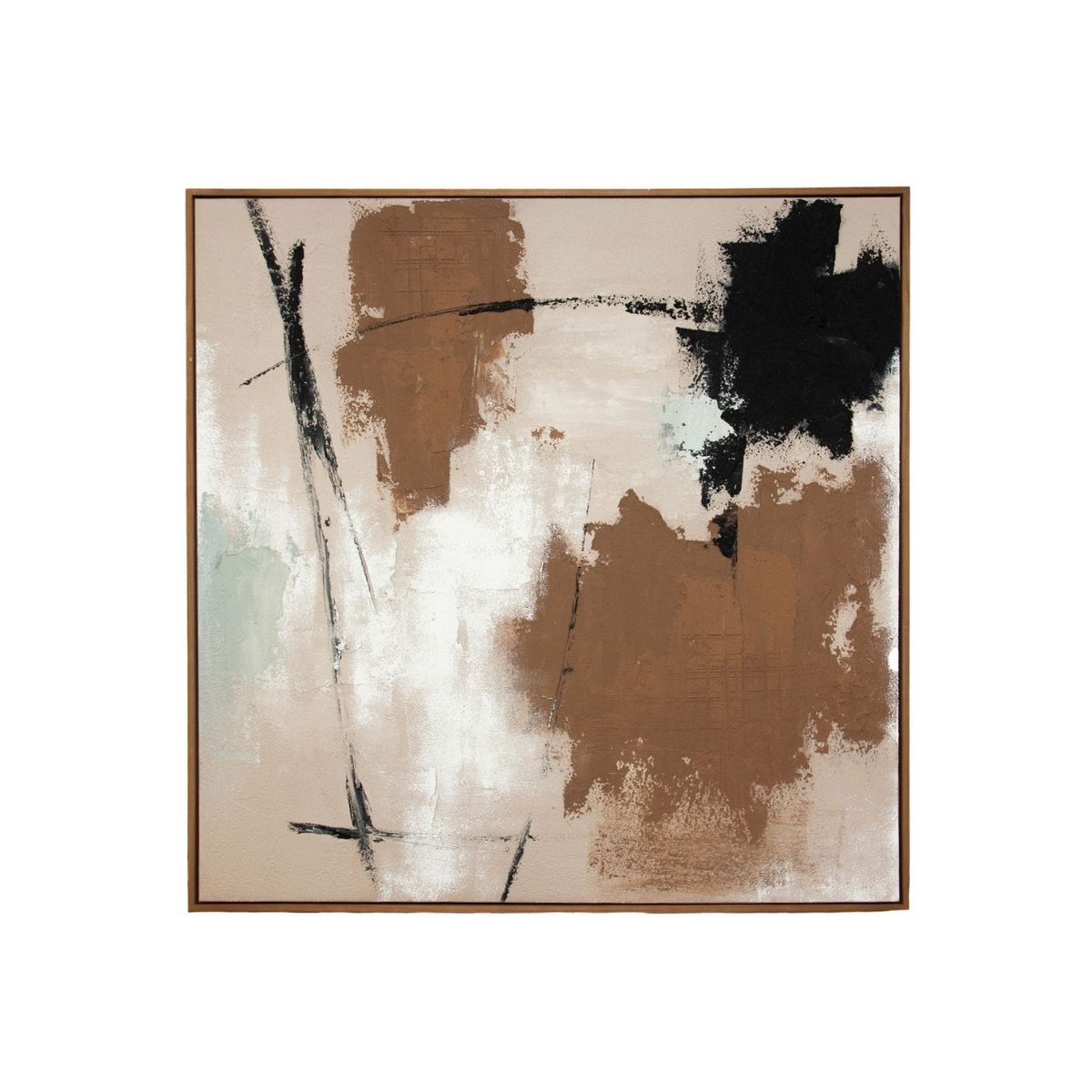 Andrea House Esauira tableau abstrait 80x80 cm