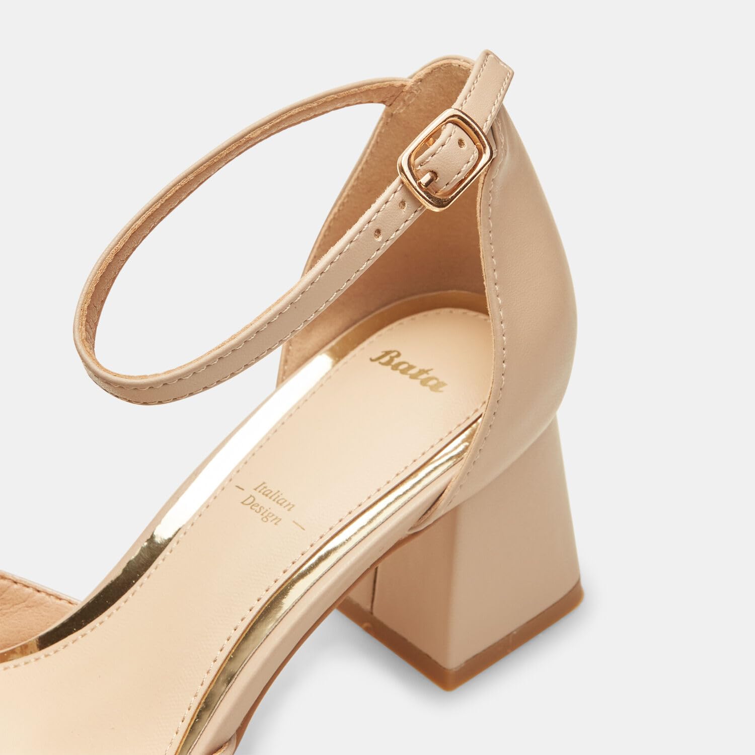 Bata chaussures à talons femme bride talon large 38 EU