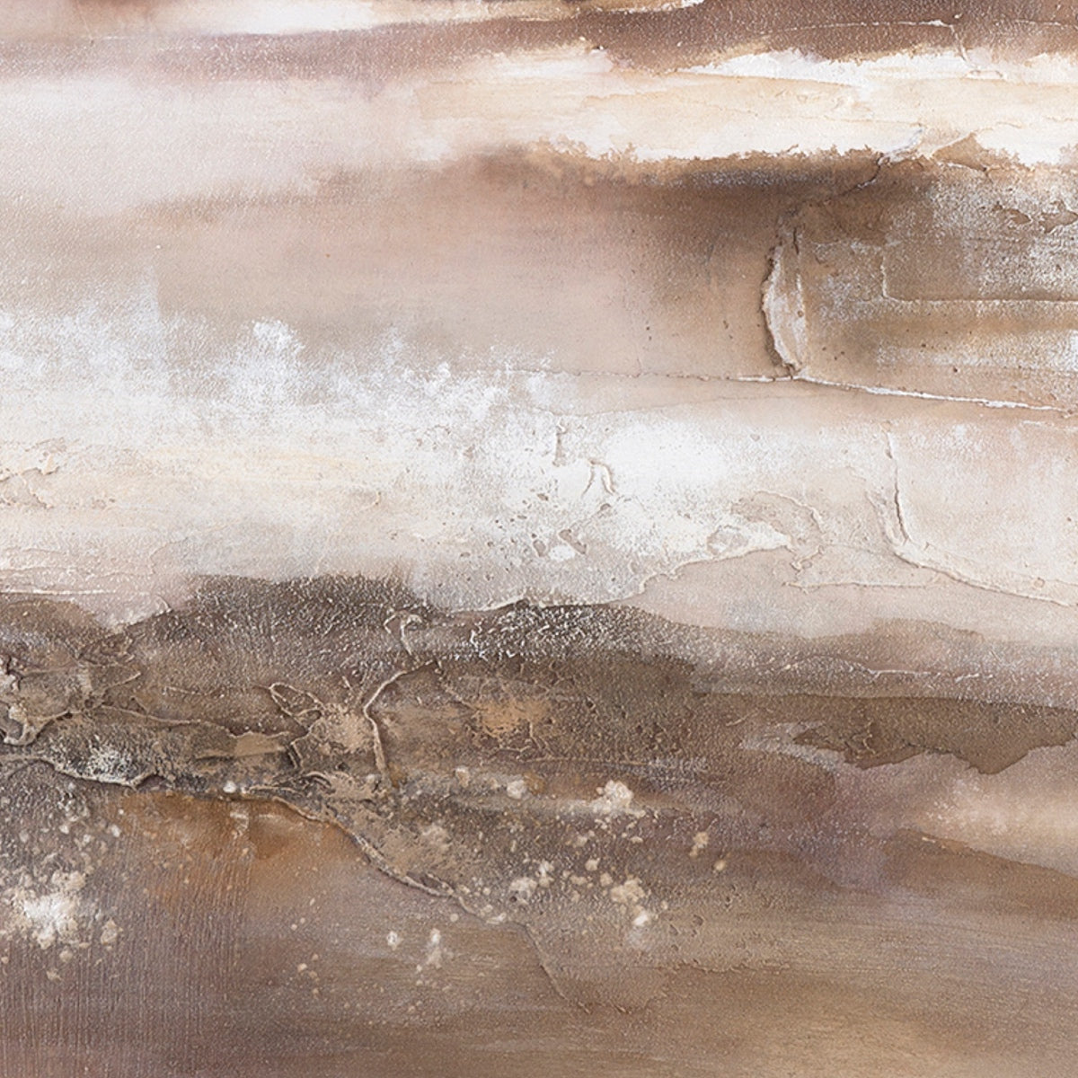 Andrea House Alabama Tableau abstrait multicolore 80x100 cm