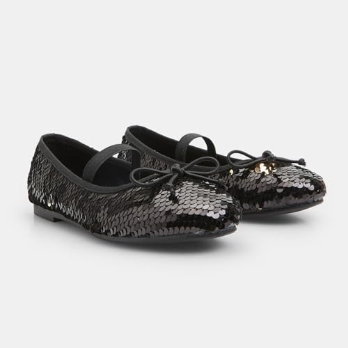 Bata Ballerines Fille Nœud Élastique Confort Quotidien