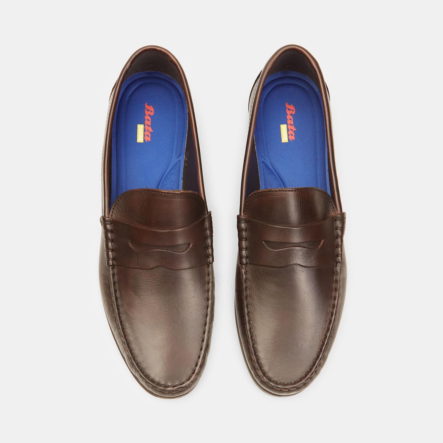 Bata Mocassins Homme en Cuir Chaussures Ville Confort