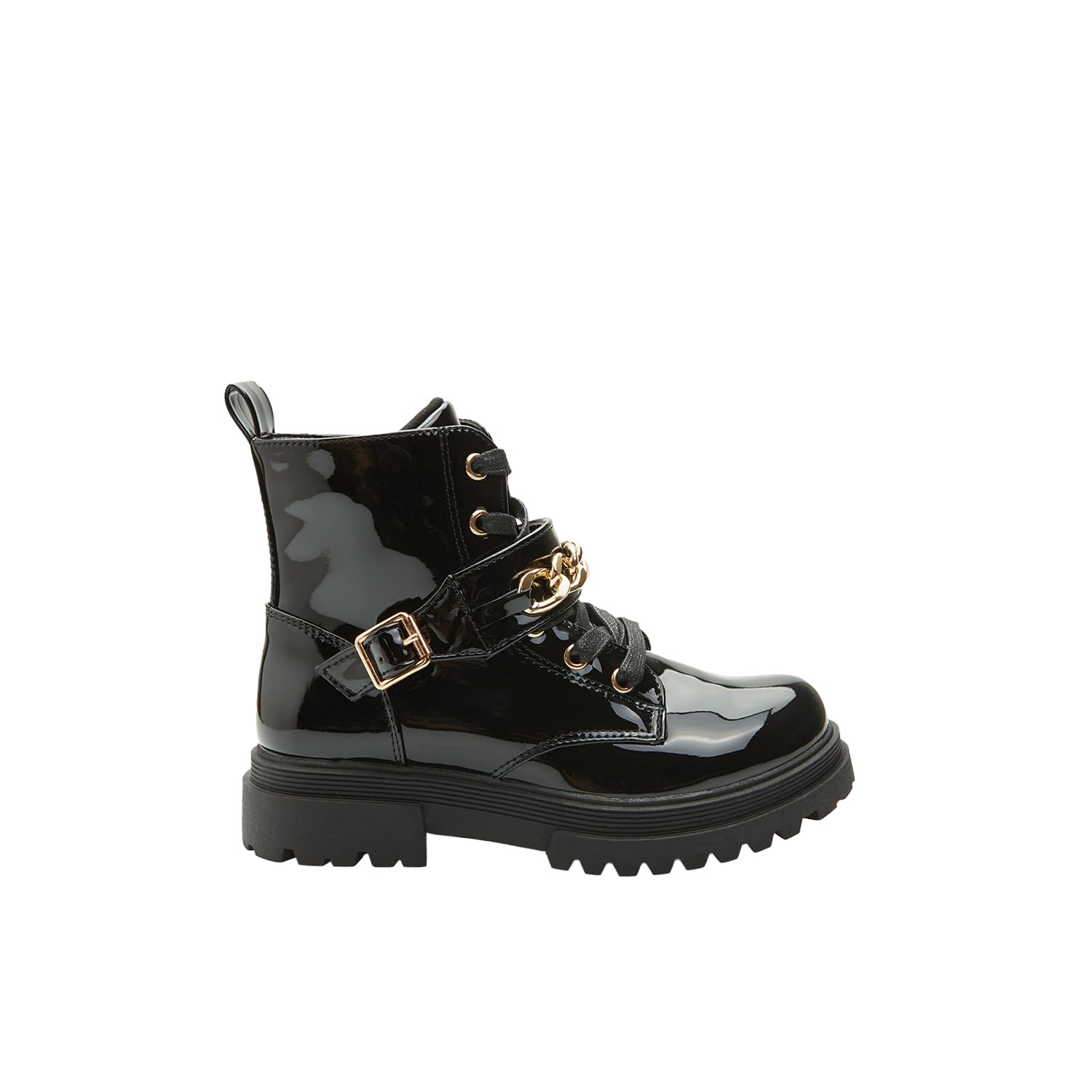 Bata bottines fille chaîne brillantes antidérapantes