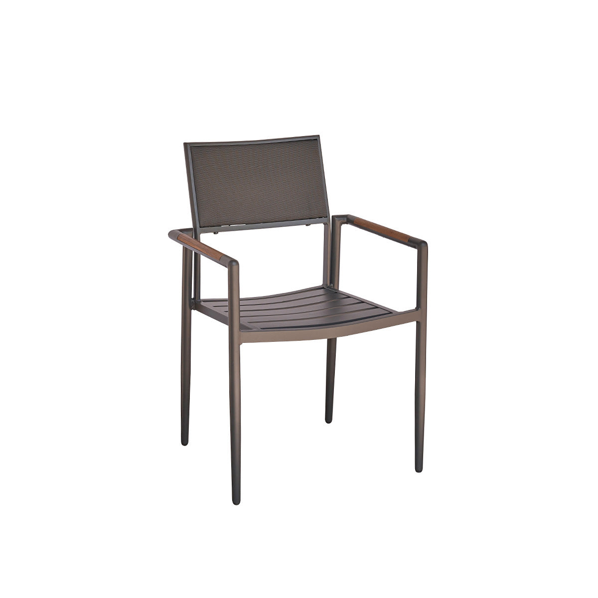 Berah Getah SIENA fauteuil jardin teck aluminium textilène