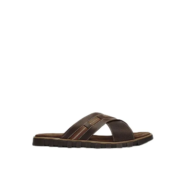 Bata Sandales homme mules nubuck confortables