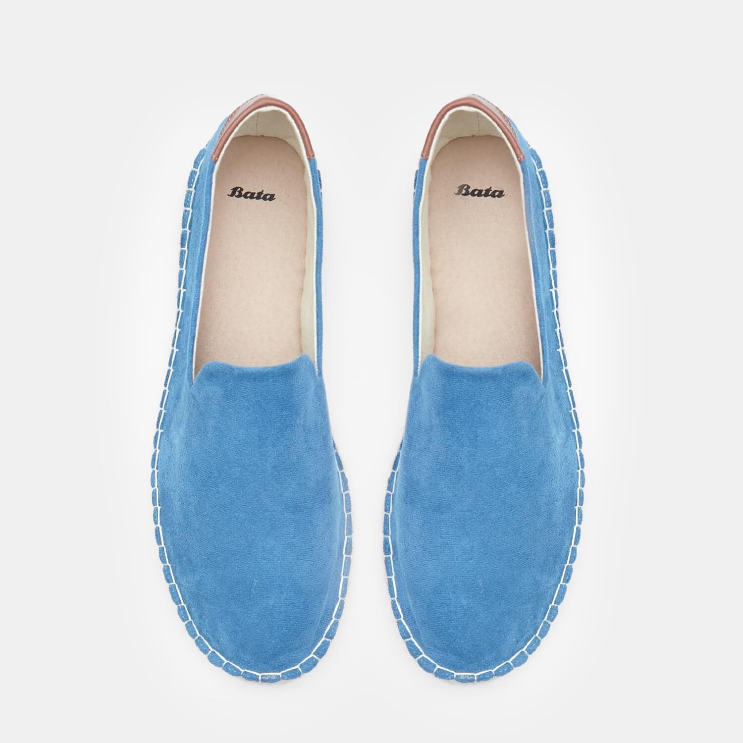 Bata Chaussures Espadrilles espadrille homme Bianco Blu