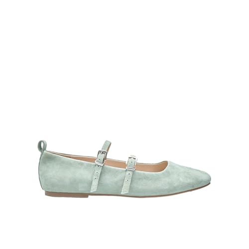 Bata Ballerines Double Bande ballerines femme daim 36 EU plates