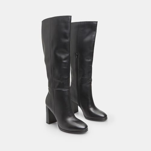 Bata Bottes Femme Cuir Talon Plateforme Zip