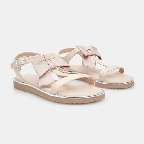 Bata Sandales T-bar sandale fille vernis noeud 37 EU