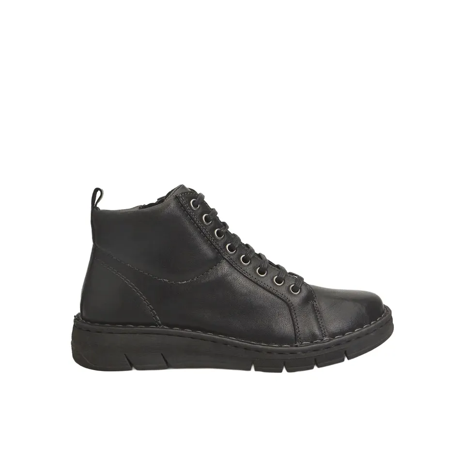 Bata Bottines Cuir Femme Lacets Zip 36 EU – Boots