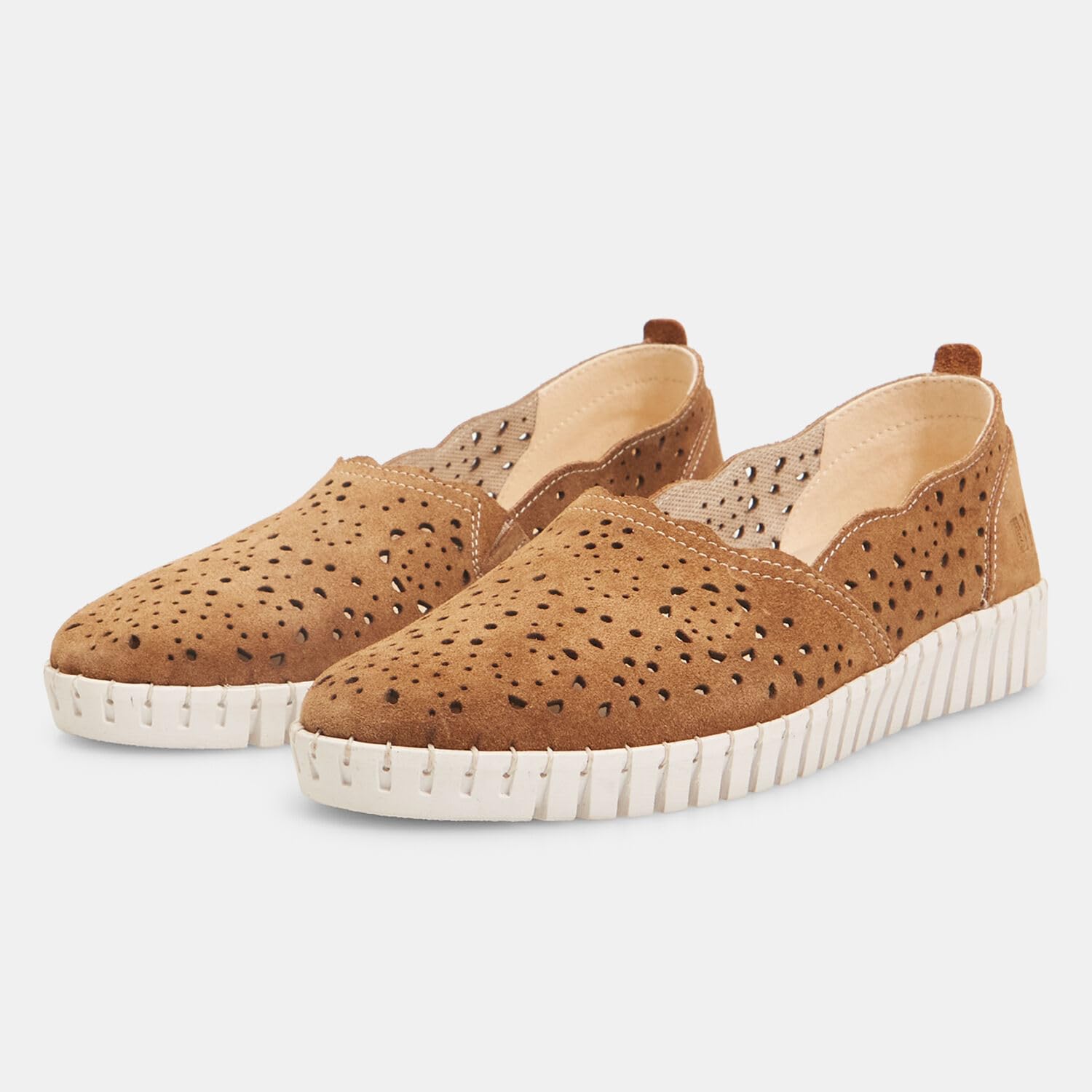 Bata Weinbrenner Mocassins Femme Cuir Velours Ajouré 36 EU